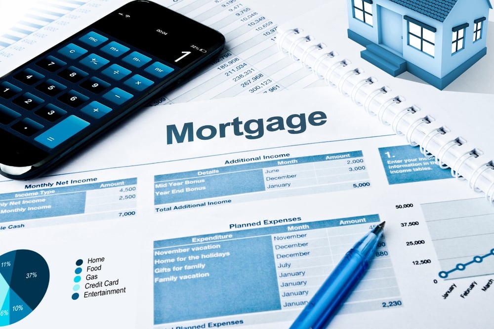 Mortgage Chart and Graph 1800x1200